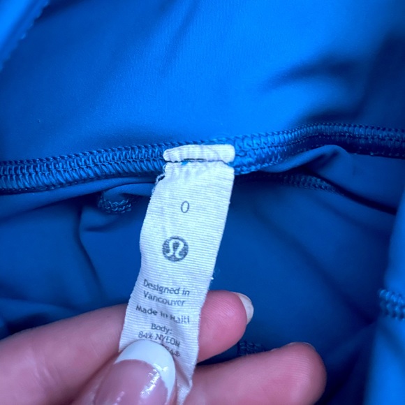 Blue Lululemon Athletic Shorts - Picture 3 of 3